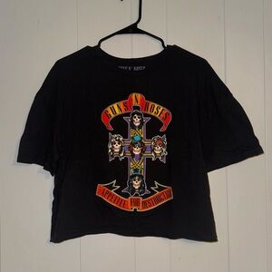 Guns N' Roses Cropped Tee